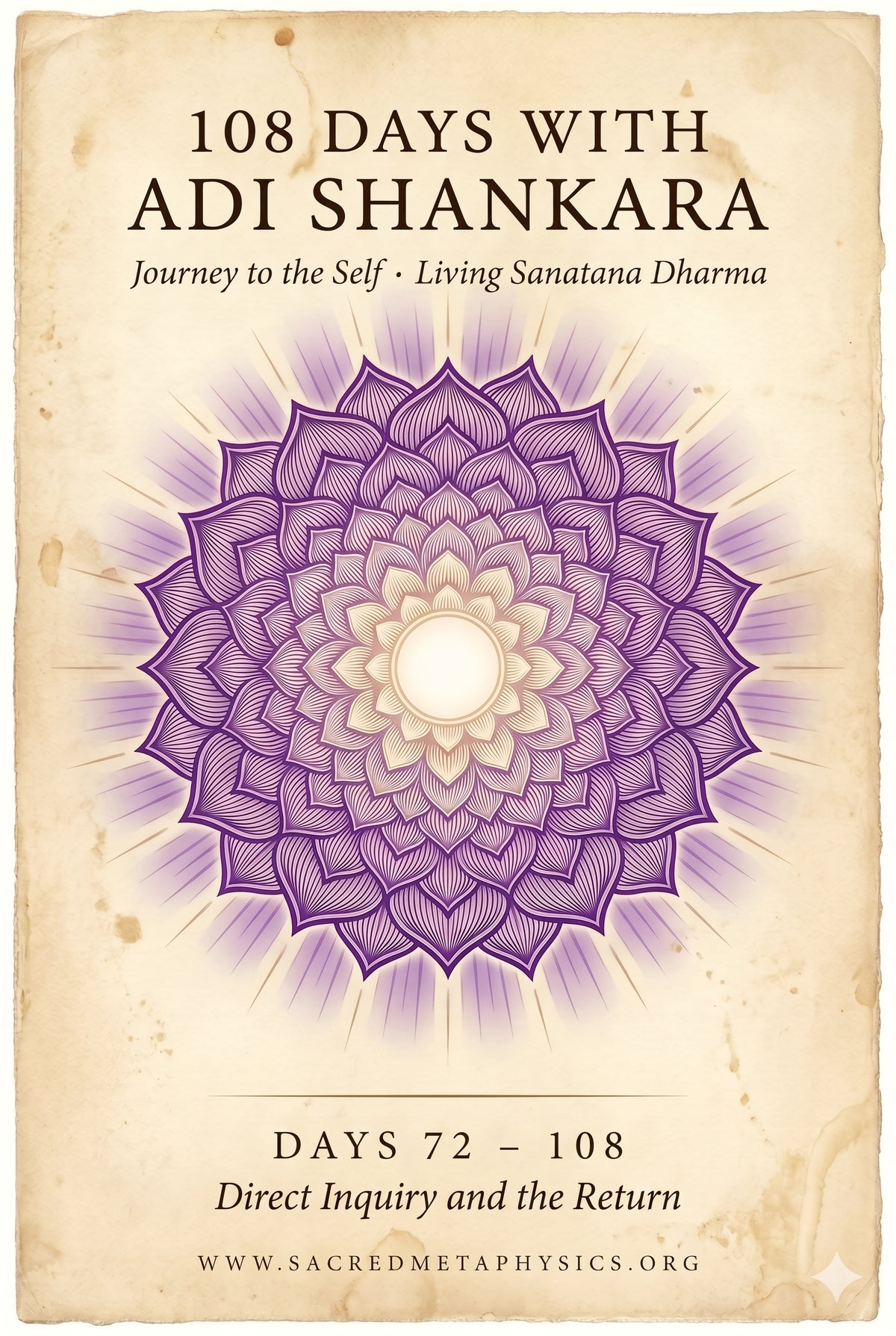 Book 12 — 108 Days with Adi Shankara — Days 72 – 108