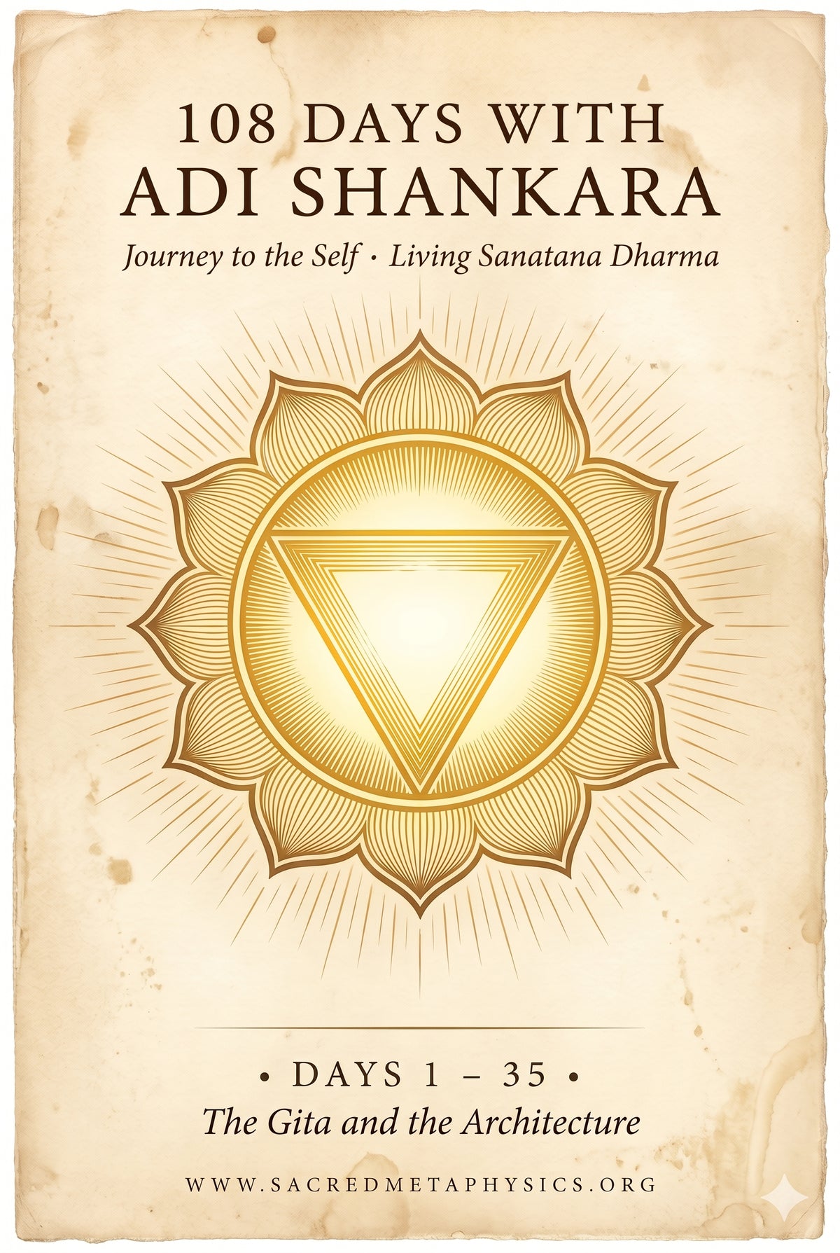 Book 10 — 108 Days with Adi Shankara —  Days 1 – 35